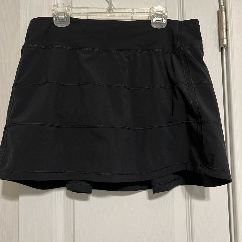 lululemon athletica Pace Rival Black Skort